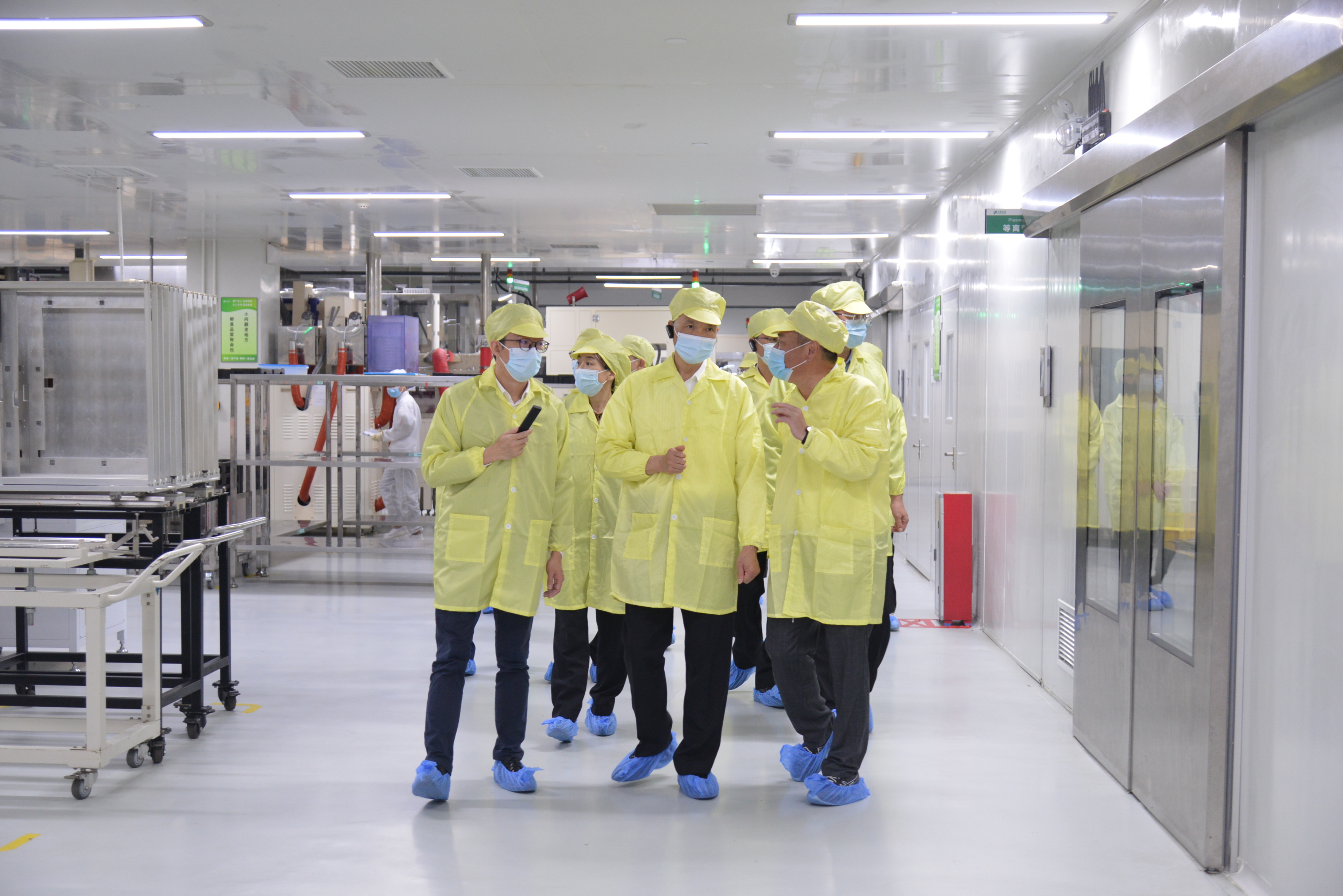 黄埔海关关长郑汉龙一行莅临球派体育nba直播调研